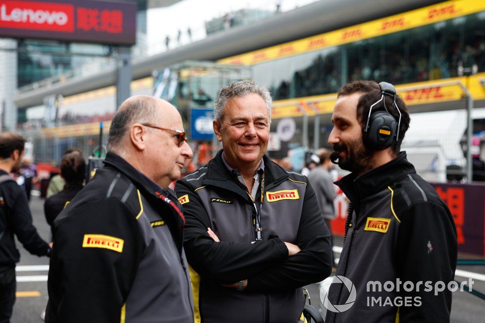 Mario Isola, Racing Manager, Pirelli Motorsport, on the grid