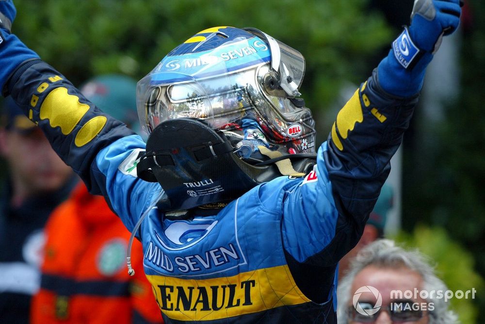 Race winner Jarno Trulli, Renault F1 Team