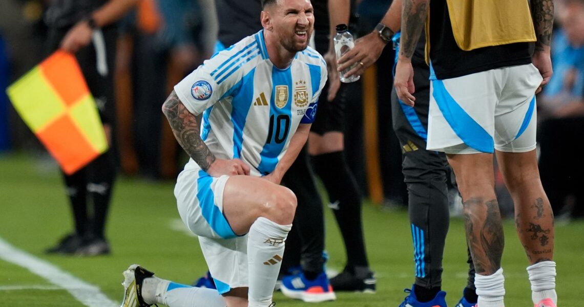 Messi skadad – missar matchen mot Peru
