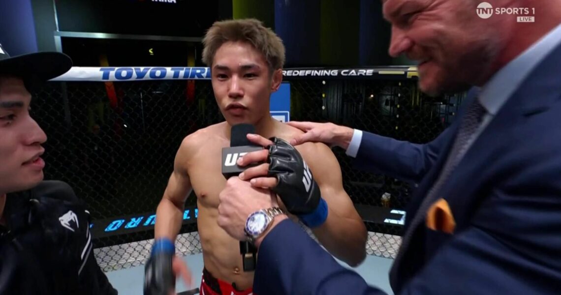 Japan’s Taira stays unbeaten with brutal beating of Perez at UFC Fight Night