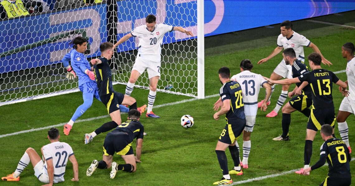 Scotland still alive at Euro 2024 after nerve-wracking draw with Switzerland