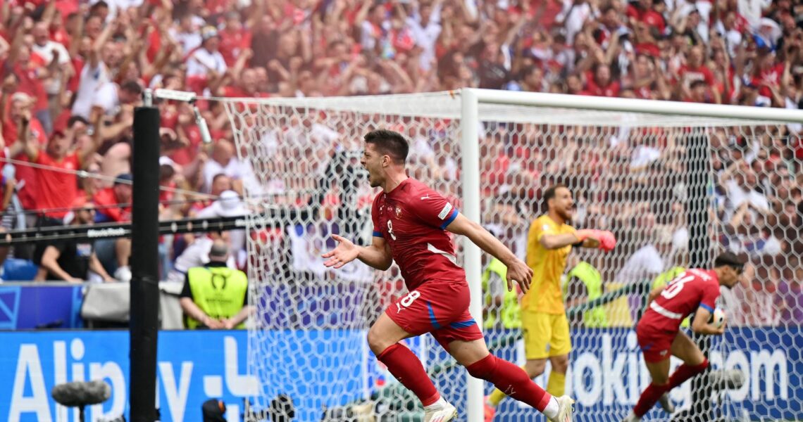Serbia stay alive after Jovic scores last-second equaliser against Slovenia
