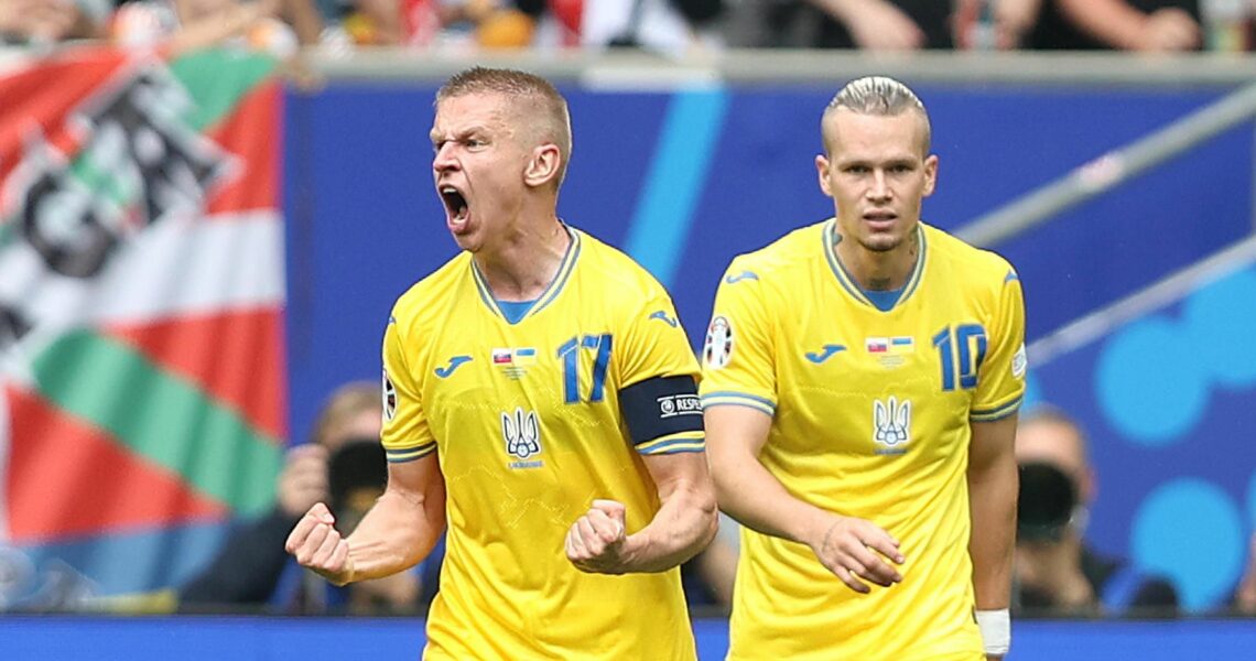 Yaremchuk wonder strike gives Ukraine precious comeback victory over Slovakia