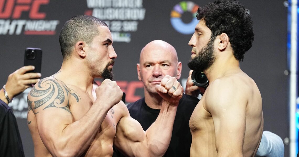 UFC Fight Night LIVE – Whittaker faces off against Aliskerov