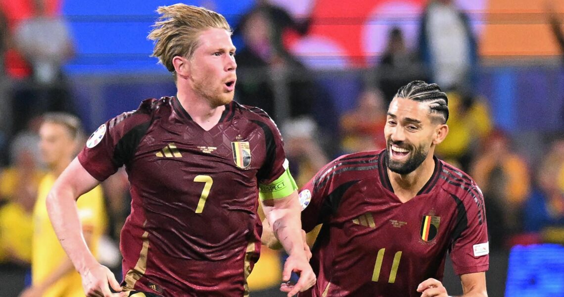 Tielemans and De Bruyne help Belgium to victory over Romania