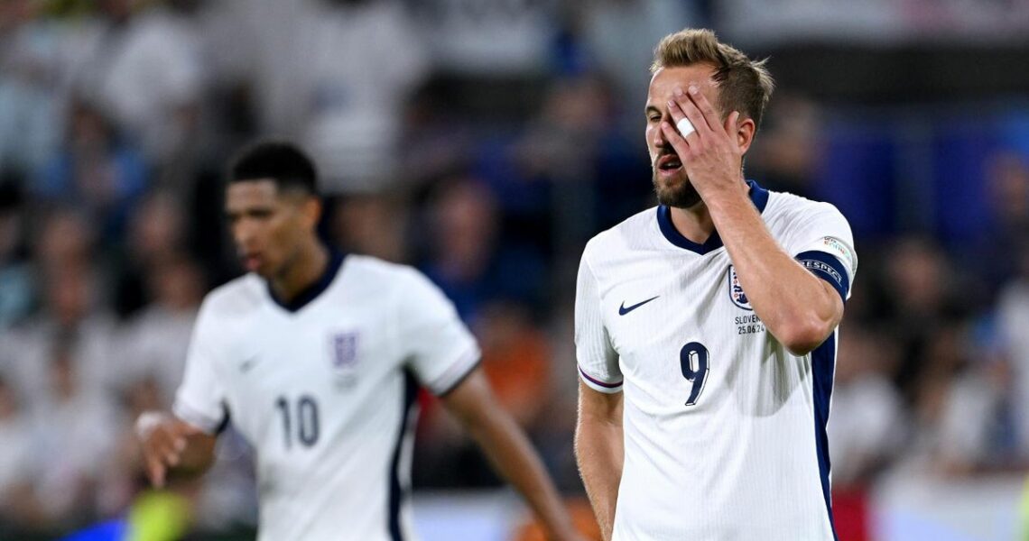 England top group but fail to score in uninspiring draw, Slovenia through