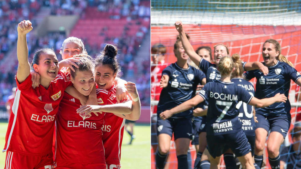 Union Berlin und Bochum steigen in 2. Frauen-Bundesliga auf