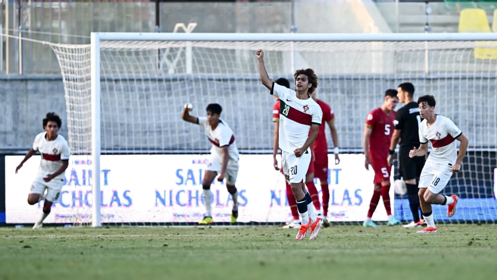 Doppelschlag in der Schlussphase: Portugal schockt Serbien und steht im Finale der U-17-EM