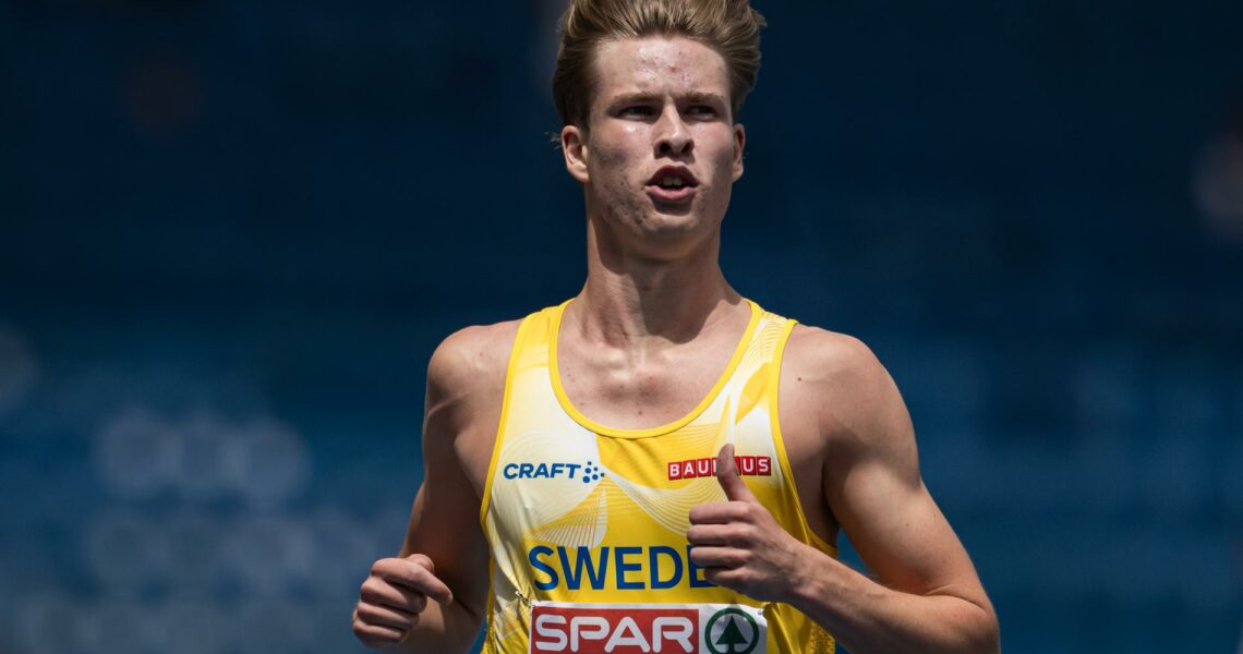 Erik Erlandsson sensationell EM-fyra på 200 meter