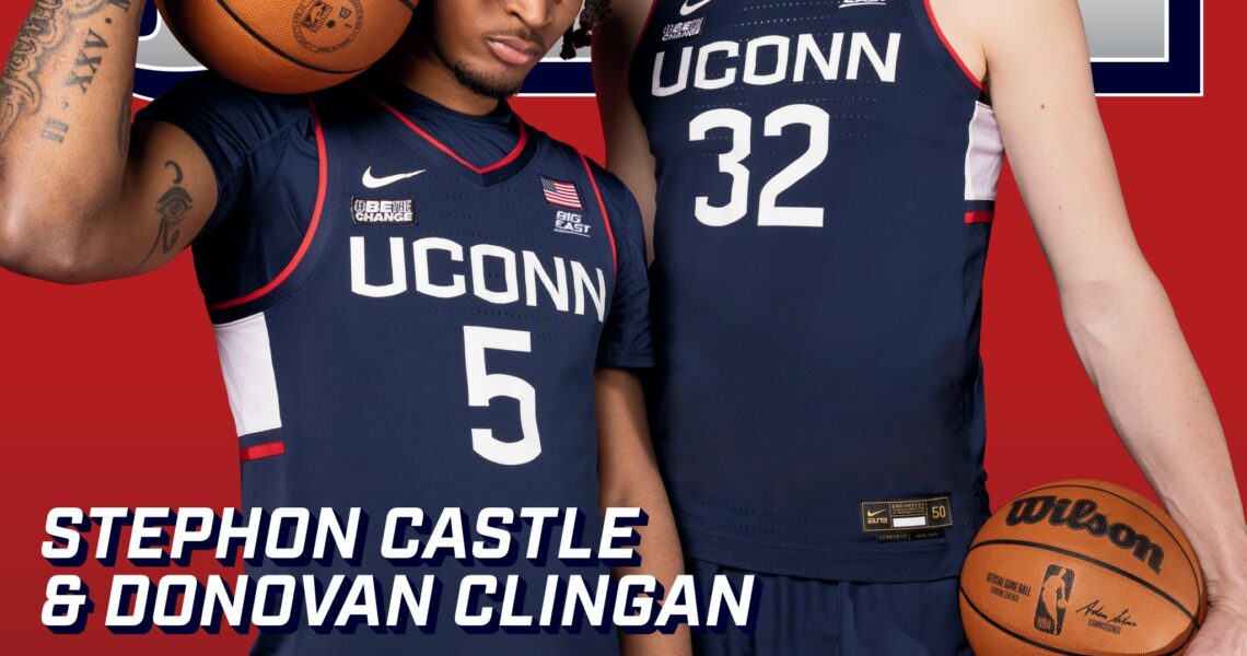 After Winning Back-to-Back Titles at UConn, Donovan Clingan and Stephon Castle are Ready to Make Waves in the NBA
