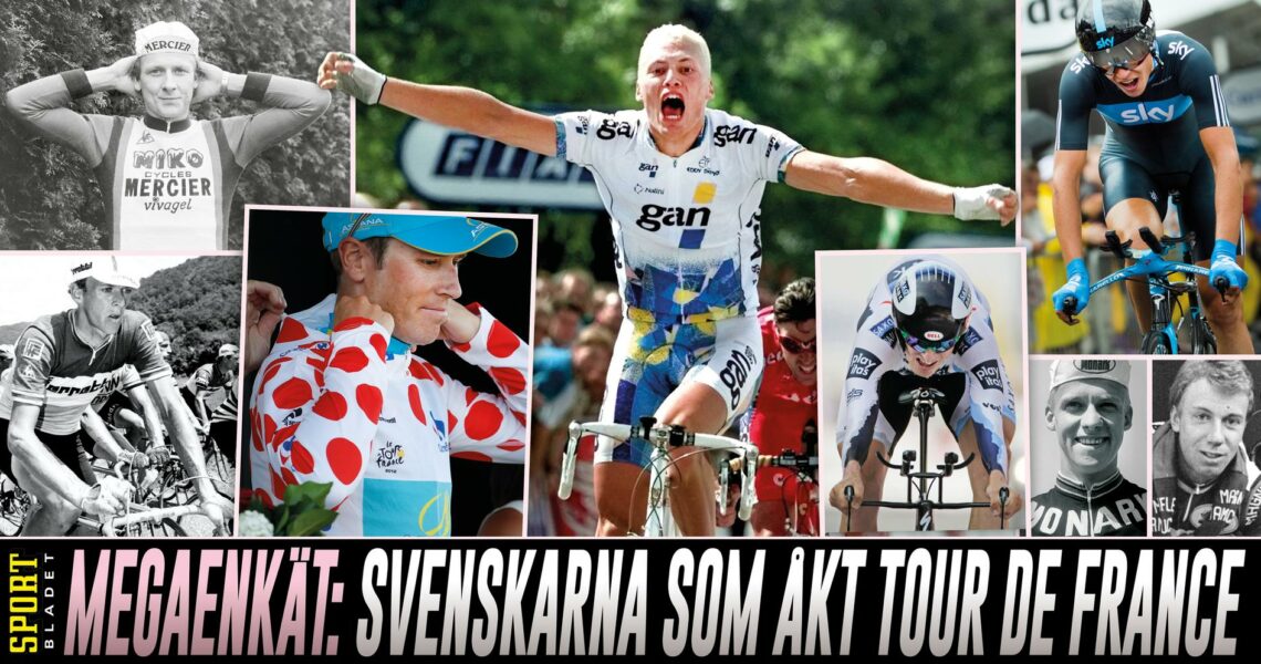 Svenskarna som åkt Tour de France: ”Måste vara dum i huvudet”