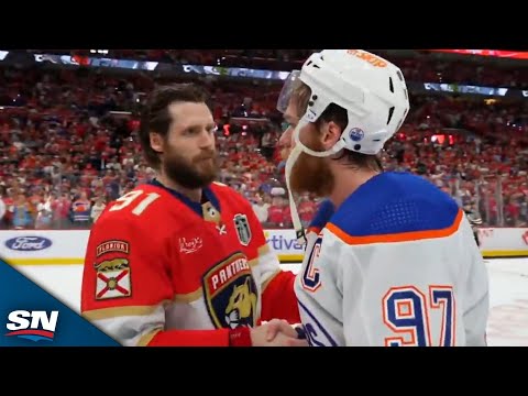 Oilers And Panthers Exchange Handshakes After Seven-Game Stanley Cup Final