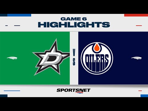 NHL Game 6 Highlights | Stars vs. Oilers – June 2, 2024