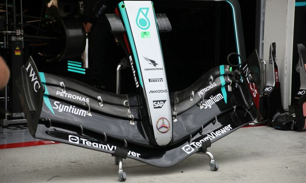 Mercedes set for Spanish GP floor upgrade as new F1 front wing delivers hope