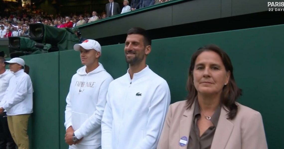 Andy Murray i tårar – hyllades i Wimbledon