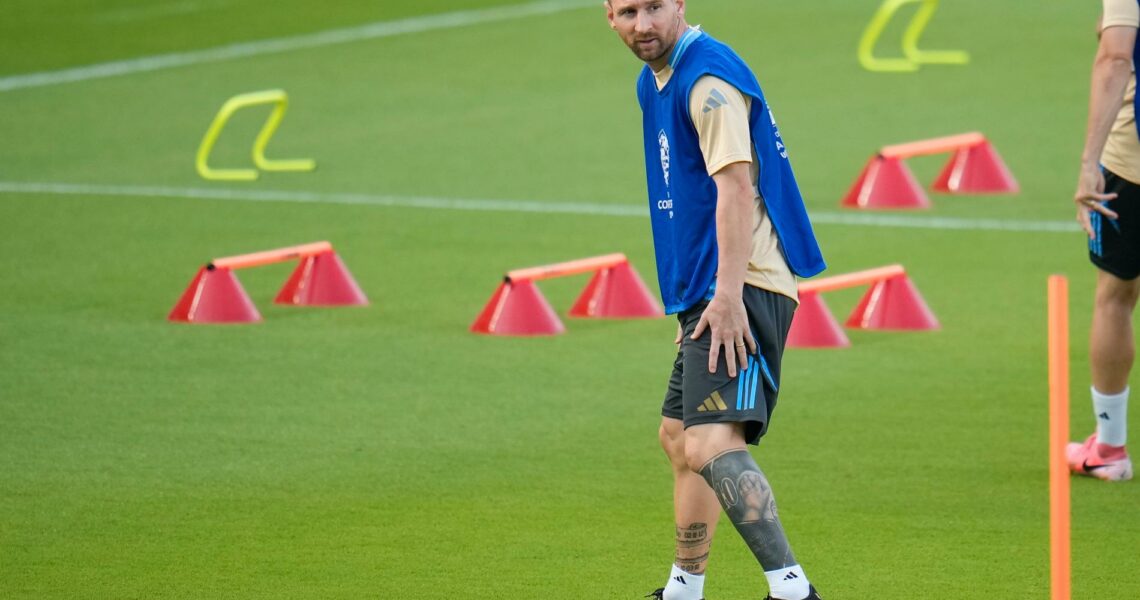 Lionel Messi osäker inför kvartsfinalen