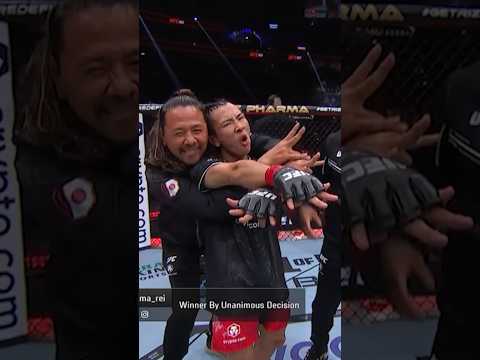 WWE’s Shinsuke Nakamura Showed Up For Rei Tsuruya’s UFC Debut 🤘