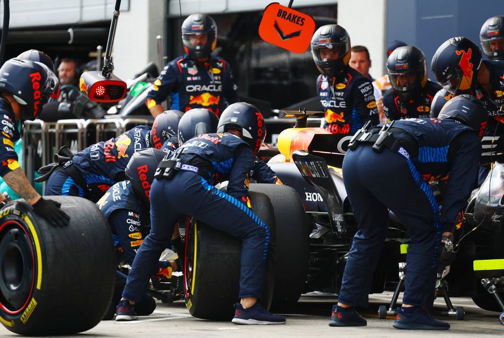 It wasn't only Verstappen's clash with Norris that undid the Red Bull driver's race...